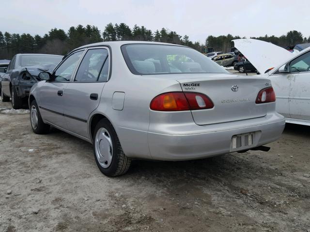 2T1BR12E9YC342237 - 2000 TOYOTA COROLLA VE GRAY photo 3