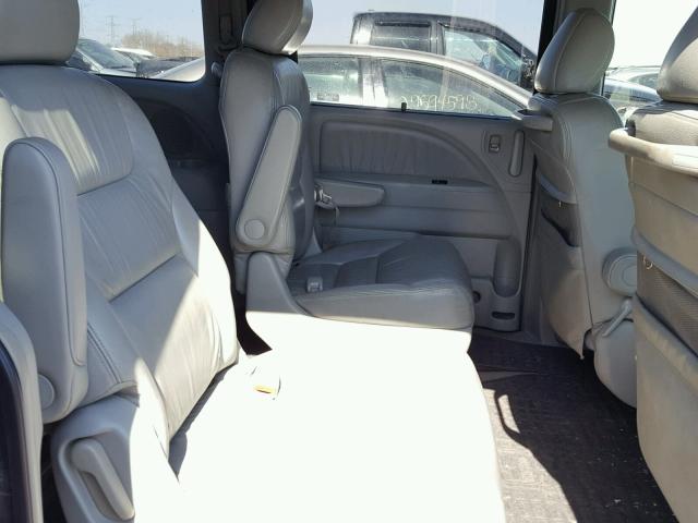 5FNRL38645B020074 - 2005 HONDA ODYSSEY EX GRAY photo 6