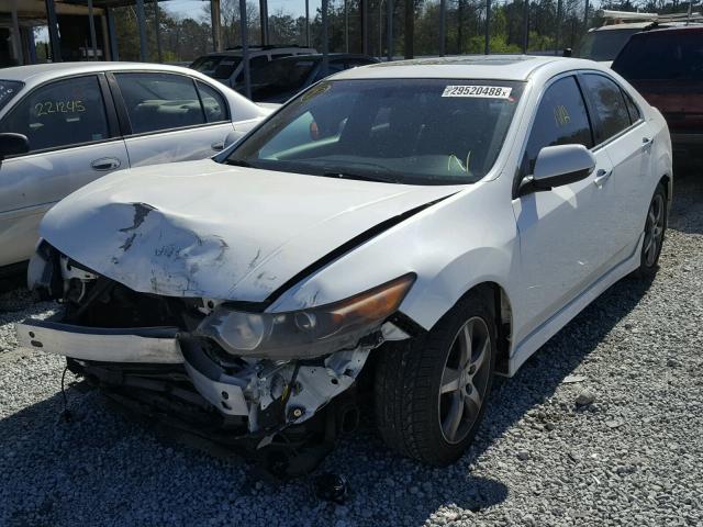 JH4CU2F84CC009165 - 2012 ACURA TSX SE WHITE photo 2