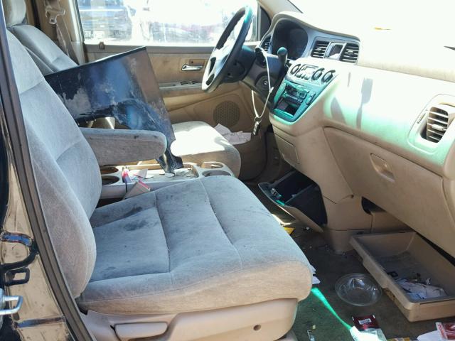 2HKRL18681H551763 - 2001 HONDA ODYSSEY EX GREEN photo 5