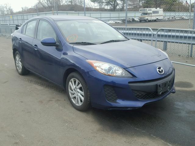 JM1BL1V86C1542299 - 2012 MAZDA 3 I BLUE photo 1