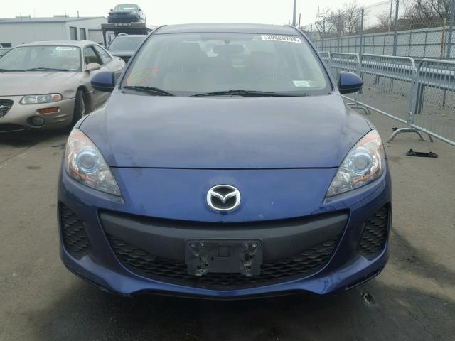 JM1BL1V86C1542299 - 2012 MAZDA 3 I BLUE photo 9