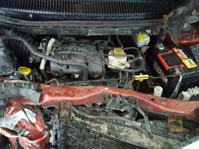 2B8GP44331R215560 - 2001 DODGE GRAND CARA RED photo 7