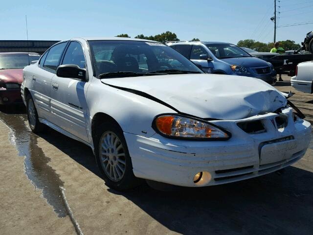 1G2NG52E0YM788357 - 2000 PONTIAC GRAND AM S 白色 照片 1