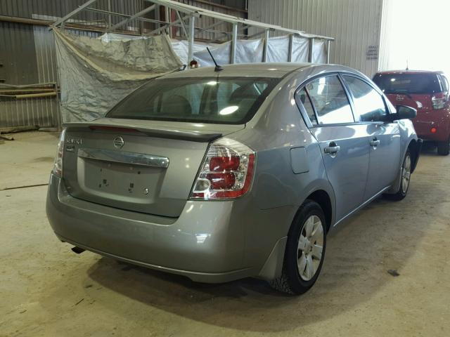 3N1AB6AP1CL706515 - 2012 NISSAN SENTRA 2.0 SILVER photo 4