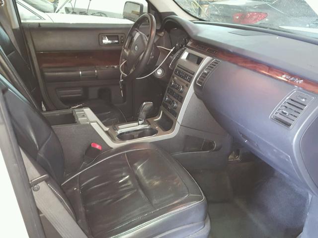 2FMDK52C19BA05313 - 2009 FORD FLEX SEL Սպիտակ լուսանկար 5