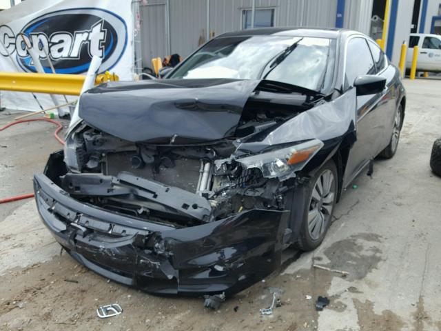 1HGCS1B8XBA005303 - 2011 HONDA ACCORD EXL BLACK photo 2