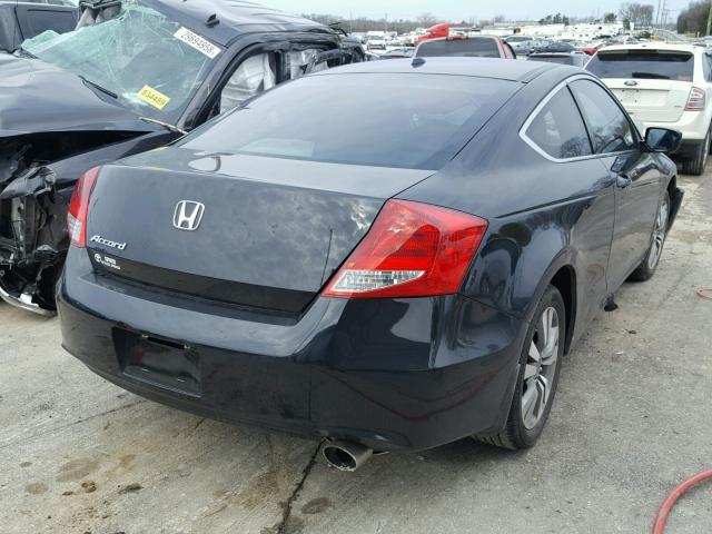 1HGCS1B8XBA005303 - 2011 HONDA ACCORD EXL BLACK photo 4