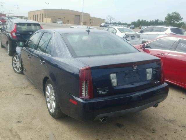 1G6DC67A170159066 - 2007 CADILLAC STS BLUE photo 3