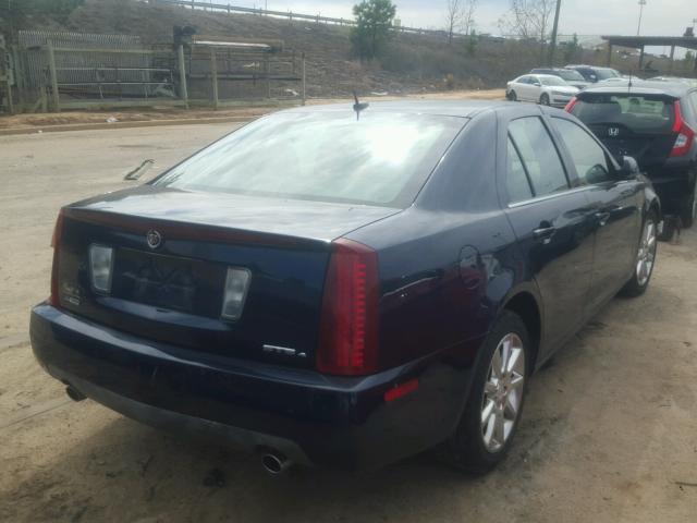 1G6DC67A170159066 - 2007 CADILLAC STS BLUE photo 4