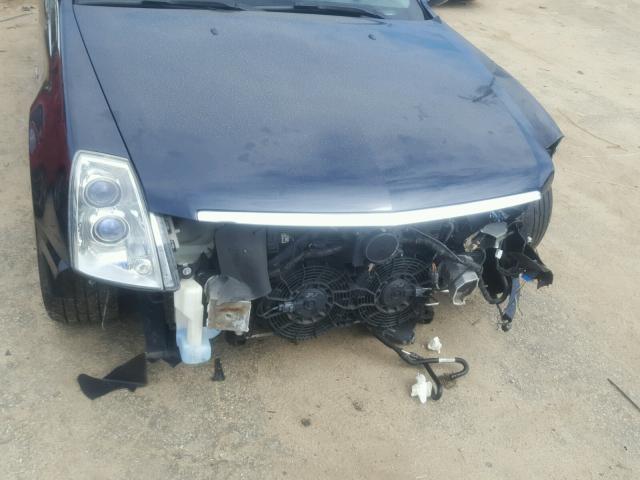 1G6DC67A170159066 - 2007 CADILLAC STS BLUE photo 9