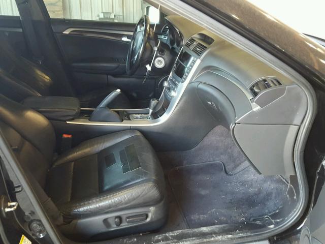 19UUA66257A004433 - 2007 ACURA TL BLACK photo 5