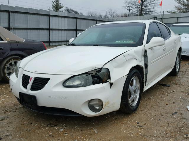 2G2WS522341121300 - 2004 PONTIAC GRAND PRIX WHITE photo 2