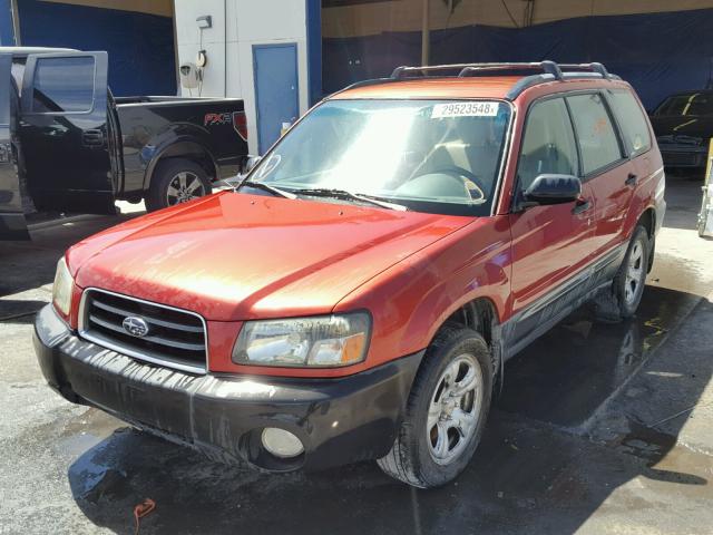 JF1SG63663G754870 - 2003 SUBARU FORESTER 2 RED photo 2