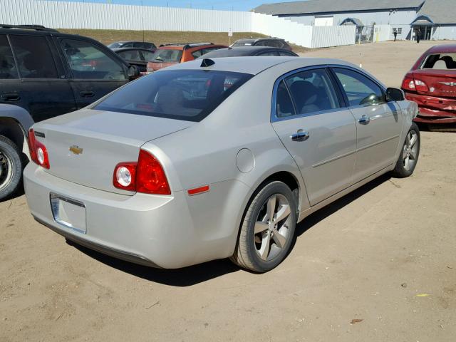 1G1ZC5E08CF236863 - 2012 CHEVROLET MALIBU 1LT GOLD photo 4