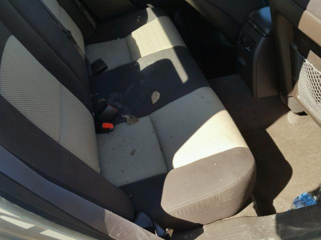 1G1ZC5E08CF236863 - 2012 CHEVROLET MALIBU 1LT GOLD photo 6