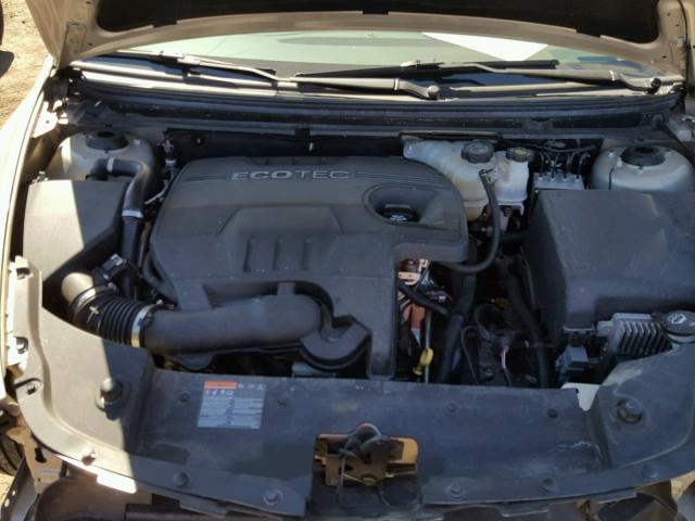 1G1ZC5E08CF236863 - 2012 CHEVROLET MALIBU 1LT GOLD photo 7