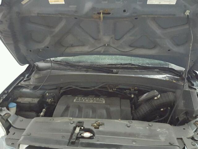 5FNYF28486B011018 - 2006 HONDA PILOT EX BLUE photo 7