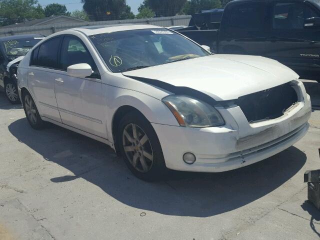 1N4BA41E64C844870 - 2004 NISSAN MAXIMA SE WHITE photo 1