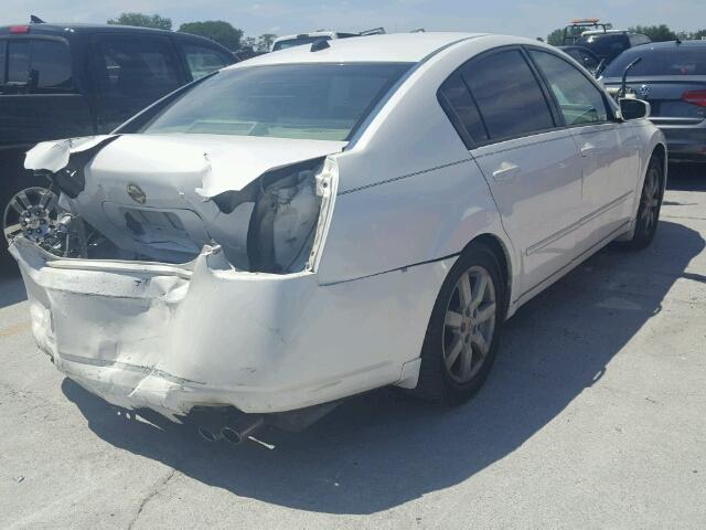 1N4BA41E64C844870 - 2004 NISSAN MAXIMA SE WHITE photo 4