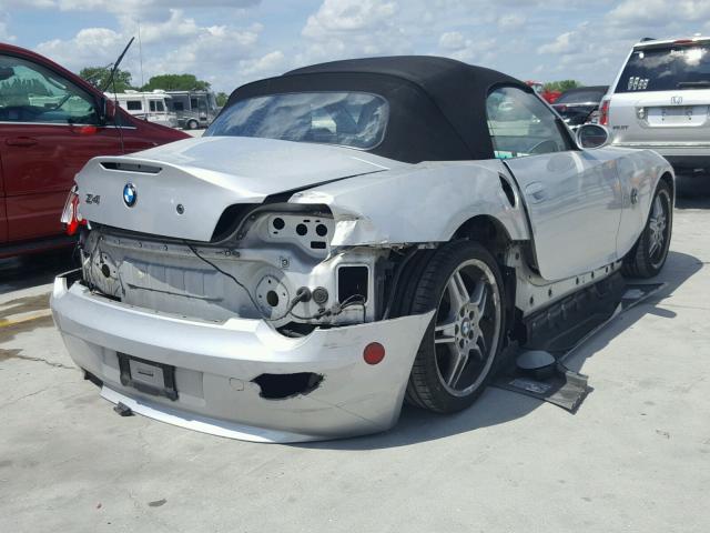 4USBT33565LS57253 - 2005 BMW Z4 2.5 SILVER photo 4