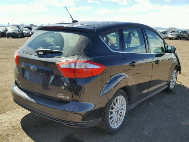 1FADP5BU8DL506423 - 2013 FORD C-MAX SEL BLACK photo 4