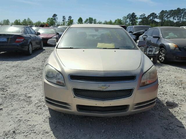 1G1ZH57B39F236679 - 2009 CHEVROLET MALIBU 1LT 金色 照片 10