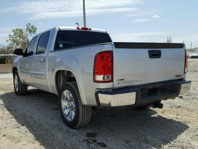 3GTP1VE05CG170226 - 2012 GMC SIERRA C15 SILVER photo 3