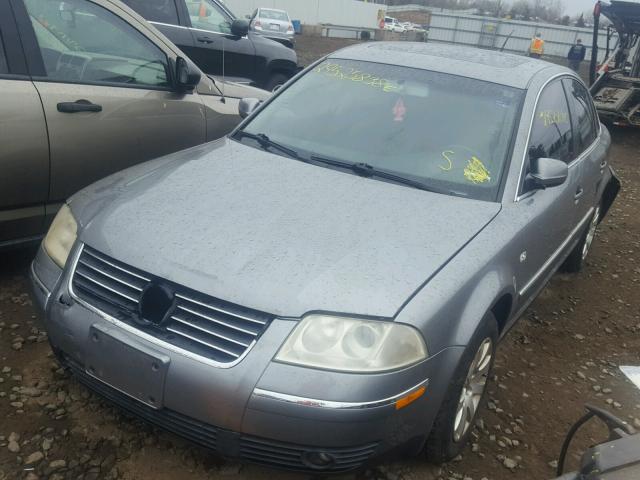 WVWPD63B53P433747 - 2003 VOLKSWAGEN PASSAT GLS GRAY photo 2