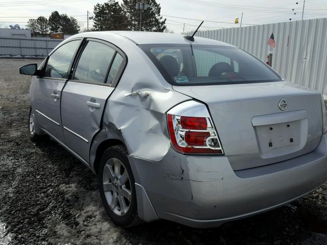 3N1AB61E37L693853 - 2007 NISSAN SENTRA 2.0 SILVER photo 3