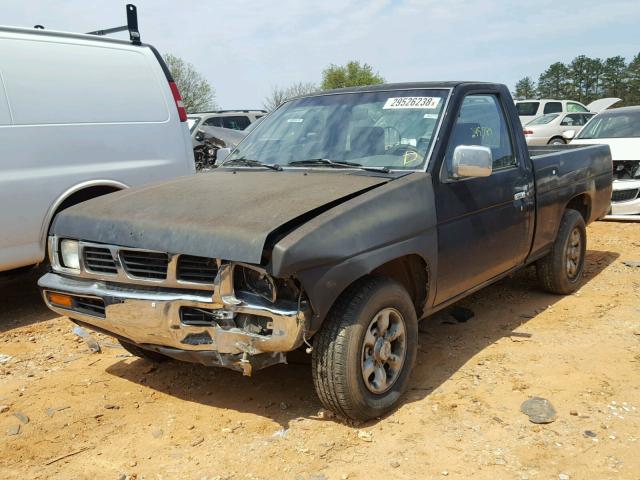 1N6SD11S8VC394790 - 1997 NISSAN TRUCK BASE BLACK photo 2