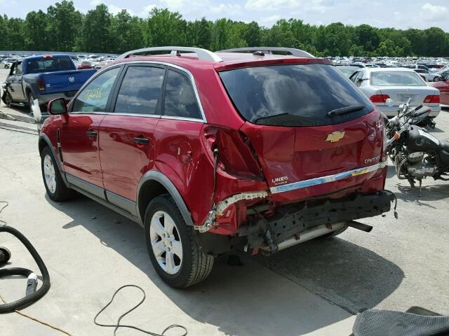 3GNAL2EK5FS502688 - 2015 CHEVROLET CAPTIVA LS RED photo 3