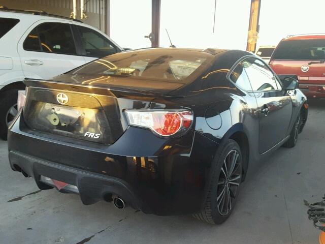 JF1ZNAA15E9703141 - 2014 TOYOTA SCION FR-S შავი ფოტო 4