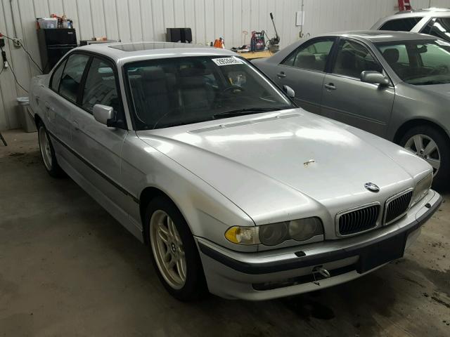WBAGG83421DN82066 - 2001 BMW 740 I AUTO SILVER photo 1