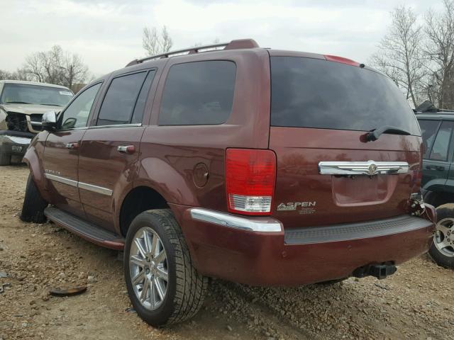 1A8HW58228F129394 - 2008 CHRYSLER ASPEN LIMI 红色 照片 3