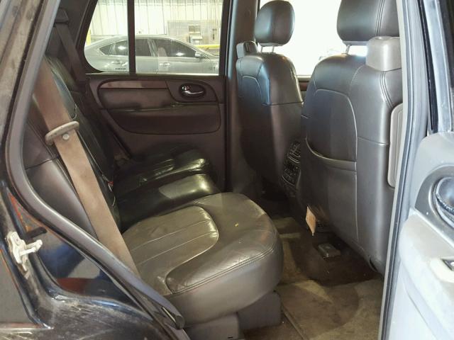 1GKDS13S142336639 - 2004 GMC ENVOY BLACK photo 6