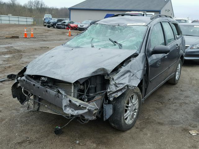 1FAFP36N16W142864 - 2006 FORD FOCUS ZXW GRAY photo 2