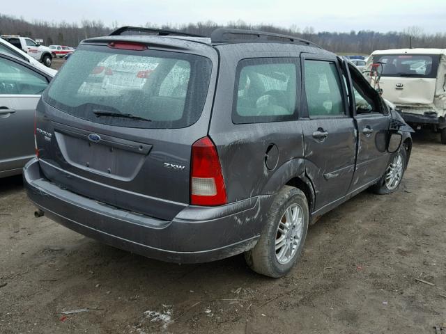 1FAFP36N16W142864 - 2006 FORD FOCUS ZXW GRAY photo 4