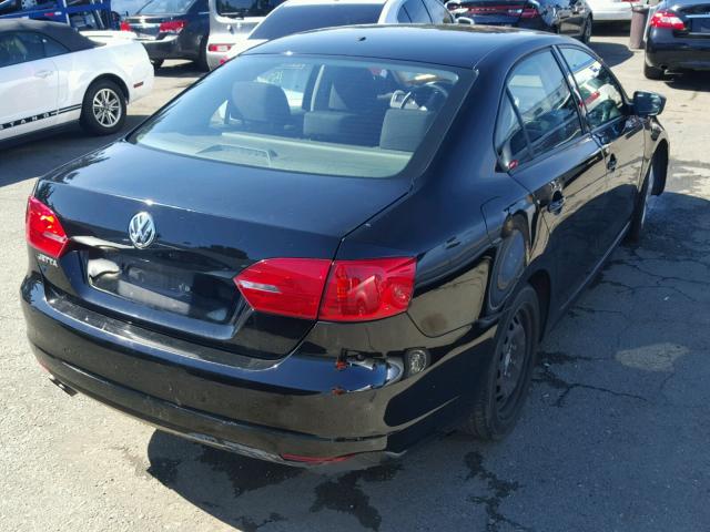 3VW2K7AJ3DM377604 - 2013 VOLKSWAGEN JETTA BASE 黑色 照片 4