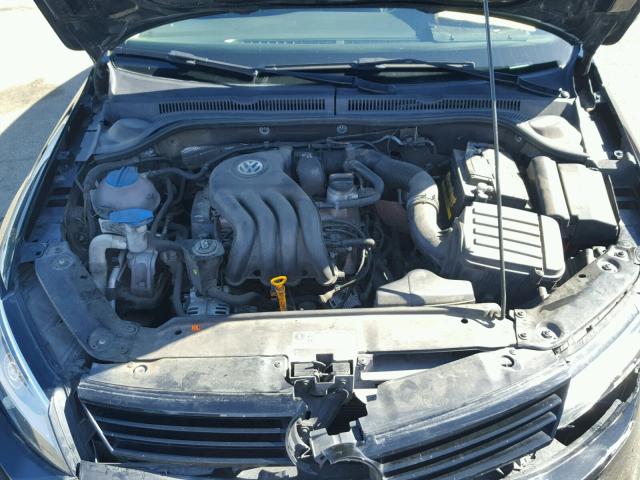 3VW2K7AJ3DM377604 - 2013 VOLKSWAGEN JETTA BASE 黑色 照片 7