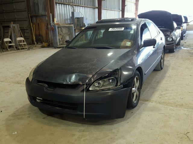 JHMCM566X3C010076 - 2003 HONDA ACCORD EX GRAY photo 2