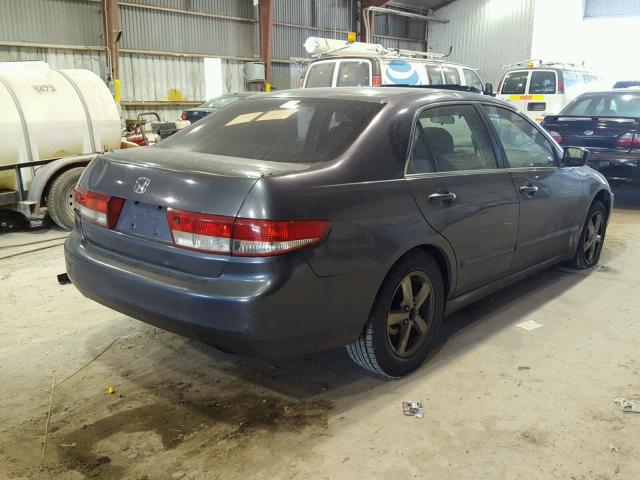 JHMCM566X3C010076 - 2003 HONDA ACCORD EX GRAY photo 4