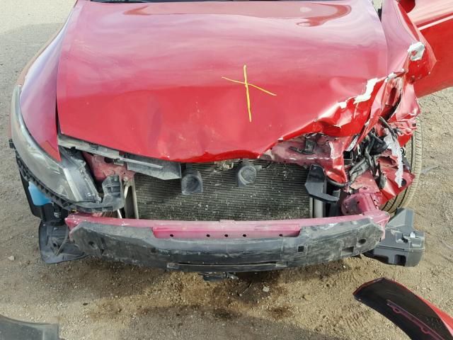 1HGCS1B37BA009720 - 2011 HONDA ACCORD LX- RED photo 7