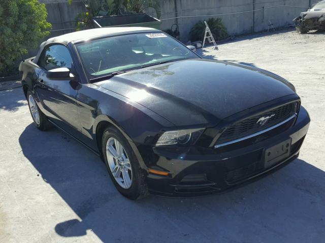 1ZVBP8EM4E5299918 - 2014 FORD MUSTANG BLACK photo 1