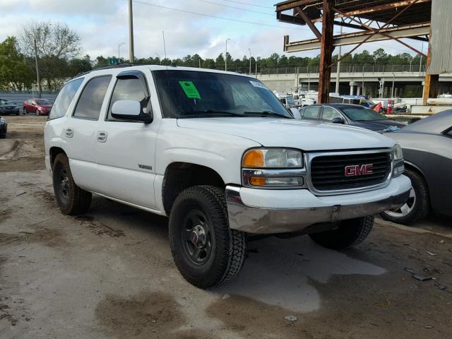 1GKEK13Z83R124358 - 2003 GMC YUKON WHITE photo 1