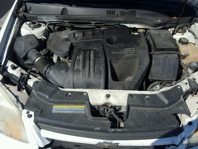 1G1AL52F157541771 - 2005 CHEVROLET COBALT LS WHITE photo 7