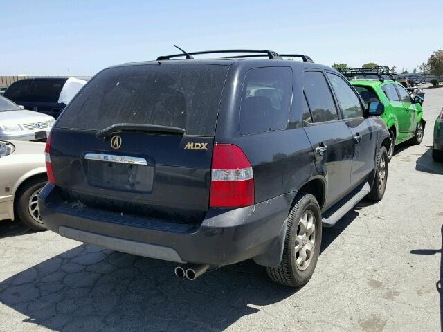 2HNYD18842H524509 - 2002 ACURA MDX TOURIN BLACK photo 4