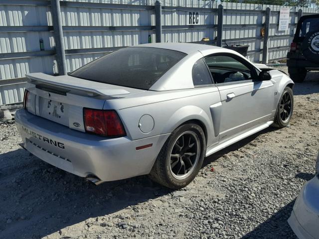 1FAFP42X52F106568 - 2002 FORD MUSTANG GT GRAY photo 4