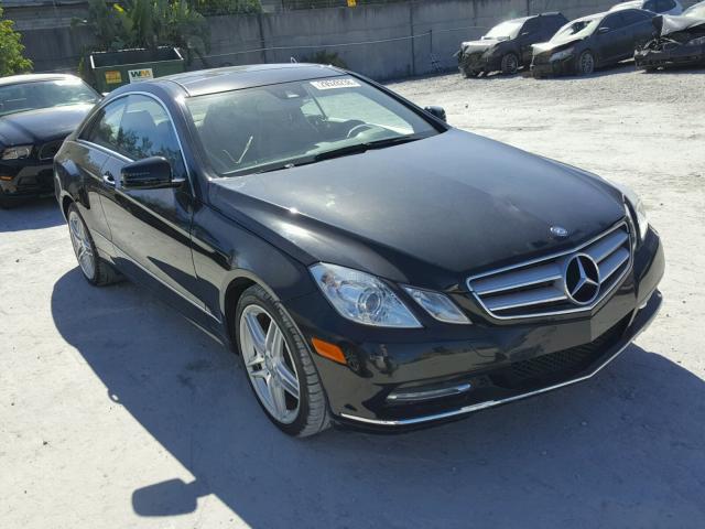 WDDKJ5KB6DF187979 - 2013 MERCEDES-BENZ E 350 BLACK photo 1