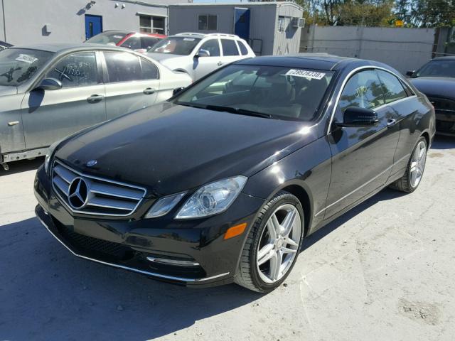 WDDKJ5KB6DF187979 - 2013 MERCEDES-BENZ E 350 BLACK photo 2